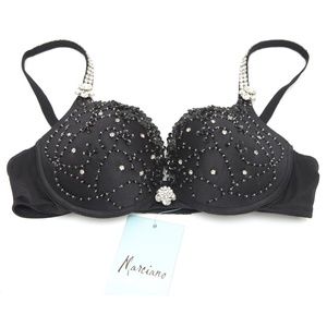 MARCIANO Black Bra 34C NWT